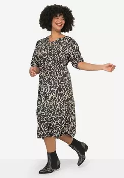 Дневное платье WEITER HALBARM Angel of Style, черный