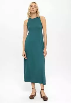 Дневное платье With Cross Back Detail anou anou, темно-зеленое