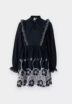 Дневное платье YASBOLIL DRESS YAS Petite, черный