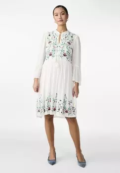 Дневное платье Yaschella 3/4 Tunic Dress YAS, звездно-белое