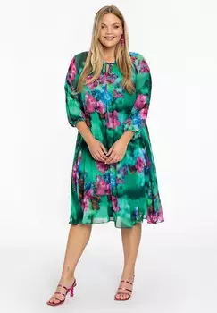 Дневное платье Yoek, зеленый