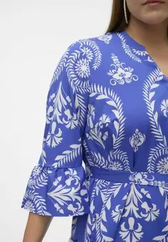 Дневное платье ZERA Vero Moda Curve, синий