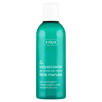 Дневной и ночной пилинг-гель для лица для очищения пор, 200 мл Ziaja Licie manuka