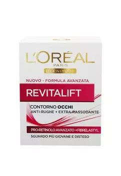 Дневной крем Contorno Occhi Revitalift, Azione AntiпрозрачныйRughe Con ProпрозрачныйRetinolo Avanzato, 15 Ml L'Oral, прозрачный