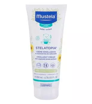 Дневной крем для детей 200 мл Mustela Bebe Stelatopia Emollient Cream