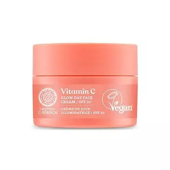 Дневной крем для лица C-Berrica Crema de Da Iluminadora SPF20 Natura Siberica, 50 ml