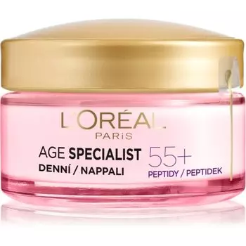 Дневной крем для лица для женщин Age Specialist 55+ Anti-Wrinkle Brightening CareБренд L'Oral Paris Inna Marka