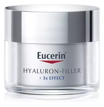 Дневной крем для сухой кожи Eucerin Hyaluron-Filler + 3x Effect