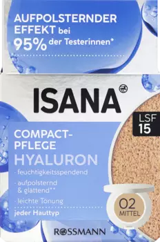 Дневной крем ISANA Hyaluron Compact Pflege, mittel