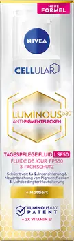 Дневной крем NIVEA Cellular Luminous 630 Anti-Pigmentflecken Tagespflege Fluid LSF50