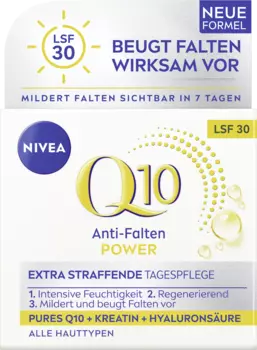 Дневной крем NIVEA Q10 Anti-Falten Power Straffende Tagespflege LSF 30