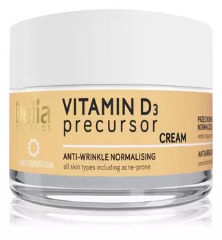 Дневной крем против морщин Delia Cosmetics Vitamin D3 Precursor