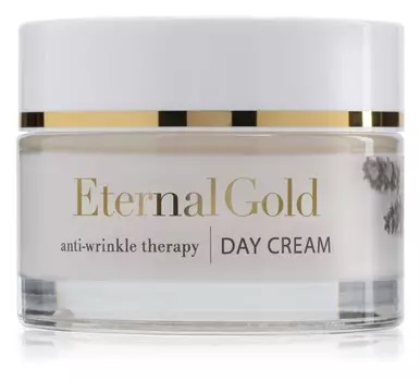 Дневной крем против морщин для сухой и чувствительной кожи Organique Eternal Gold Anti-Wrinkle Therapy