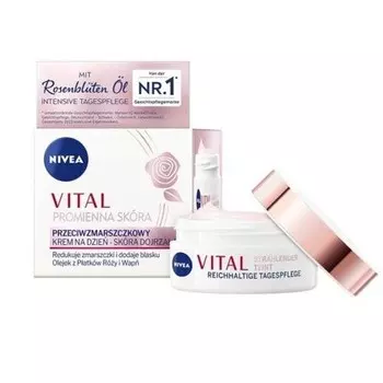 Дневной крем против морщин Vital Radiant Skin 50 мл Nivea Assorted