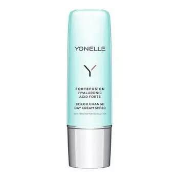 Дневной крем с гиалуроновой кислотой 50мл Yonelle, Fortefusion Hyaluronic Acid Forte Color Change Day Cream SPF30