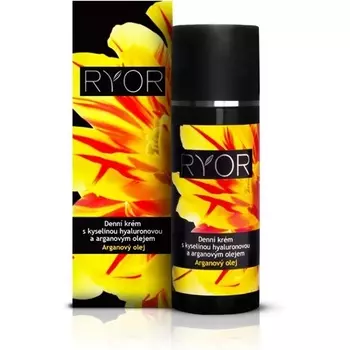 Дневной крем с гиалуроновой кислотой и аргановым маслом, Ryor
