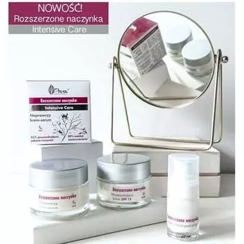 Дневной крем с расширенными капиллярами Spf 15 Ночная сыворотка для контура глаз, Ava Laboratorium