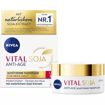 Дневной крем Vital Soja Firming SPF30 - NIVEA, для зрелой кожи, 50 мл
