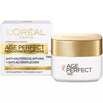 Дневной укрепляющий дневной крем с соевыми веществами Age Perfect, 50 мл, L'Oreal