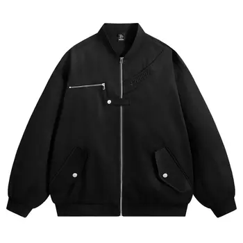 Dnnnnx куртка унисекс, Черный (в комплекте со случайной толстовкой)