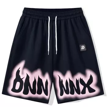 Dnnnnx повседневные шорты унисекс, Темно-серый