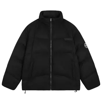 Dnnnnx Стеганая куртка унисекс, Черный