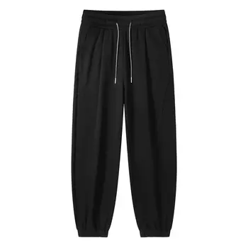 Dnnnnx Трикотажные спортивные штаны унисекс, Черный