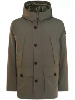 Добавить пуховик Add, зеленый