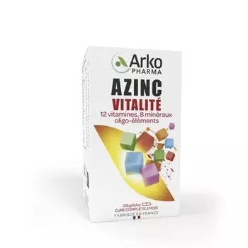 Добавка Azinc Vitality снижает утомляемость и поддерживает производительность Arkopharma