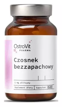 Добавка для поддержания жизненных сил и когнитивных функций OstroVit Czosnek Bezzapachowy