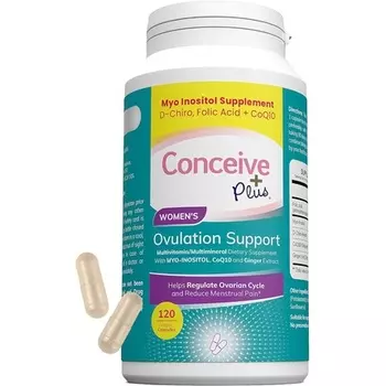 Добавка для поддержки овуляции с мио-инозитолом и D-хиро-инозитолом Conceive Plus
