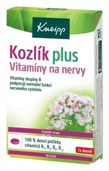 Добавка для поддержки работы нервной системы Kneipp Valerian Plus