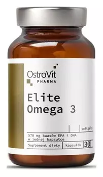 Добавка для здоровых глаз OstroVit Elite Omega 3