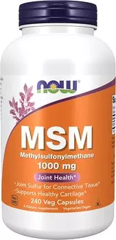 Добавка МСМ Now Foods, 240 капсул