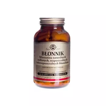 Добавка , SOLGAR Fibre смесь, Добавка , 120 растительных капсул