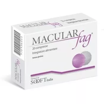 Добавка Sosoft Macular Fag 20 таблеток Shedir Pharma Srl Unipersonale
