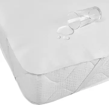 Доброе утро, простыня на подкладке "прокладки/защита от недержания", эластичная по углам Good morning 180х220 см, 1 шт., белый