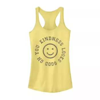 Доброта юниоров хорошо смотрится на вас. Майка Circle Smile Racerback. Licensed Character