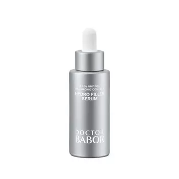 DOCTOR BABOR Hydro Filler Serum Уход за сухой кожей Увлажняющая сыворотка с 2,9% NMF PGA Гиалуроновая кислота и пептиды Сыворотка для сияния лица Без отдушек Веганская 30 мл