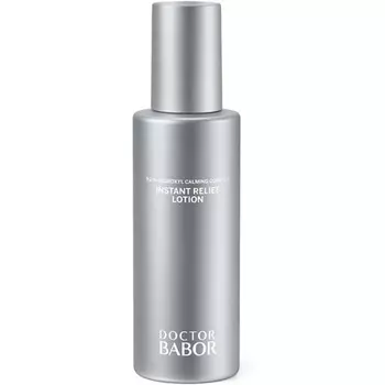 DOCTOR BABOR Instant Relief Lotion Легкий крем для лица для чувствительной и подверженной стрессу кожи Уменьшает покраснения и успокаивает раздражение Веганский 150 мл