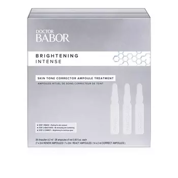 DOCTOR BABOR Skin Tone Corrector Ampoule Treatment 28-дневное интенсивное ампульное средство для уменьшения пигментации и осветления кожи 28 x 2 мл — версия 2021 г.