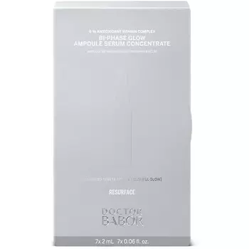 Doctor Bi-Phase Glow Ampoules Сыворотка для лица против морщин для тусклой кожи Babor