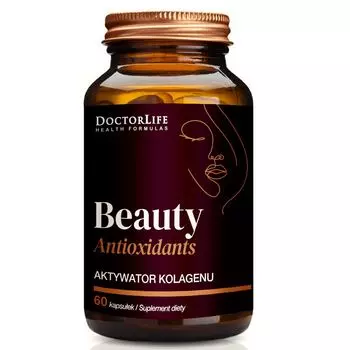 Doctor Life Beauty Antioxidants биологически активная добавка активатор коллагена, 60 капсул/1 упаковка