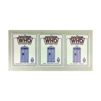Doctor Who - The Role Playing Game, Books Only!, Doctor Who (FASA), мягкая обложка