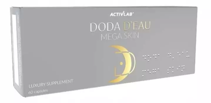 Doda D'EAU Mega Skin Activlab, Укрепляющая кожа, 60 капсул. Inna marka