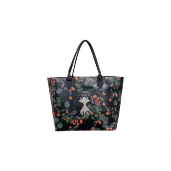 DOGO Weekender "Женские сумки Weekender с высоко поднятой головой, веганские женские сумки", Vegan, черный