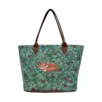 DOGO Weekender "Женские женские сумки Weekender Spirit Animal Vegan (модные)", Vegan, зеленый