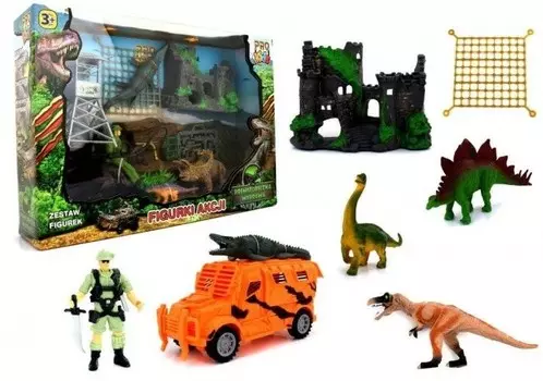 Доисторическая экспедиция - микс фигурок с аксессуарами Inna marka