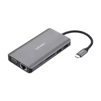 Док-станция Lenovo LX0801, серый