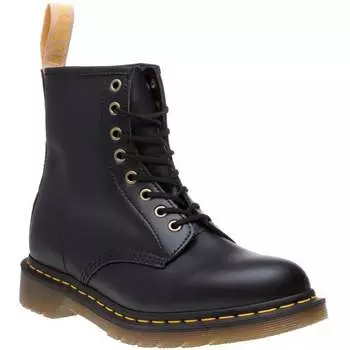 Доктор ботинки Martens веганские 1460 Dr Martens, черный